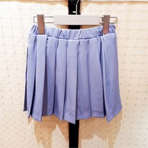 셀덴 NC02 라운딩 주름 스커트 연보라 EDWH22W55