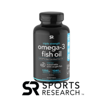 SR 스포츠리서치 오메가3 rTG알티지 1250mg 90젤 EPA DHA 트리플스트렝스 알래스카오메가3 피쉬 오일 오마비, 오메가3 90젤