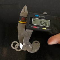 고압 세척기 세차 휴대용 펌프 산업용 분무 1개 두께 0.2 미리메터 스테인레스 스틸 플랫 와셔 초박형 가스, 53 20x28x0.2 (10Pcs)