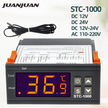 stc-1000 온도 컨트롤러 온도 조절기 온도 조절기 인큐베이터 릴레이 양조 인큐베이터 히터 쿨러 12v 24v 220v 30, 협력사, ac110v-220v