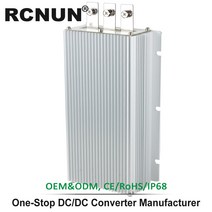 고전력 DC 컨버터 24V ~ 42A 2000W 부스트 RCNUN 방수 스텝 업 전압 조정기 자동차 공급 장치, 한개옵션0