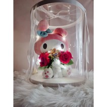 입학 화이트데이 기념일 고백 마이멜로디 인형 꽃다발