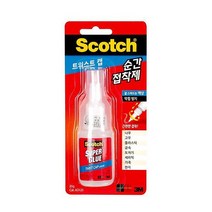 3M 강력 순간접착제 트위스트캡 액상타입 AD120 20g