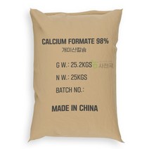 개미산칼슘비료25KG 식물칼슘제 수용성 유기칼슘30%이상 함유 칼슘결핍방지 액비 제조용, 1개