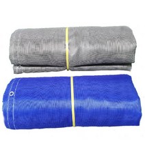 PVC수직보호망 메쉬망 수직망 갱폼망 1.8m X 20m 1500D, 회색