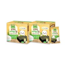 아이스푼 오가닉 아이좋은김 2EA 아기김, 2개, 김
