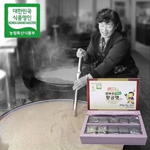 장바우치악산황골엿 장바우 치악산 황골엿 흑미엿 400g/선물세트, 400g, 1개