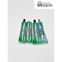 국산 형제산업 칼라코크 백 회 흑색 메꿈이 DIY 방수 충진 접착 실리콘 160g, 백색 160g
