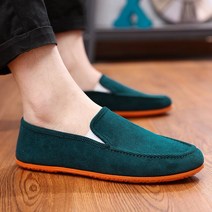 발편한슬립온 통굽슬립온 슬립온운동화 남성 빅 사이즈 로퍼 플랫 슬리퍼 패브릭 슬립온 고미노 운전 신발 패션 여름 에스파드리유 모카신