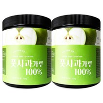 헬로우그린 풋사과가루, 2개, 200g