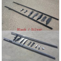 히치바스켓 루프바스켓 랜드 로버 디스커버리 4 3 LR3 LR4 2005-2016 탑 루프 랙화물 크로스 바 레일 박스 바구니 알루미늄 합금, 루프 랙