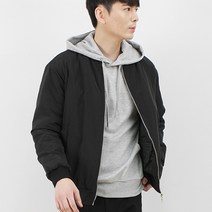 [국내제작]기획 빅사이즈 남성 겨울 블루종 패딩 항공점퍼 기본핏