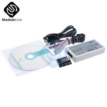모듈avrisp 컴퓨터부품 자일링스 플랫폼 USB 다운로드 케이블 Jtag 프로그래머 FPGA CPLD C-Mod XC2C64A L, 한개옵션0