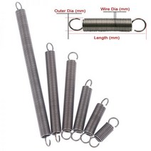 오픈 후크 장력 스프링 풀백 코일 연장 외풍 와이어 직경 1.4mm 다양한 크기 1 개, 40mm, 14mm, 14 40mm_01 1.4mm_07 14mm