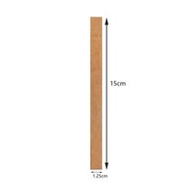 캔들만들기 DIY 양초 서스테인 탭이 있는 50pcs 나무 심지 6mm 8mm 13mm, 12.5x150mm