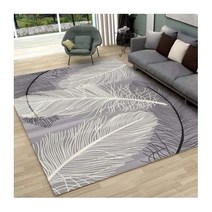 인테리어 거실 매트 욕실 발판 카펫트 러그 북유럽 조명 럭셔리 소파 커피 테이블 넓은 공간 카펫 심플한 침실 침대 옆 미끄럼 방지 세탁 가능 바닥, 2_80x160cm