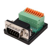 시스템베이스 CS-99M 케넥터를 9PIN 터미널블럭으로 변환해주는 젠더 Male Female