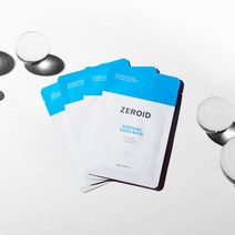 ZEROID 제로이드 수딩 시트 마스크팩 1박스(5매) 순면 100%