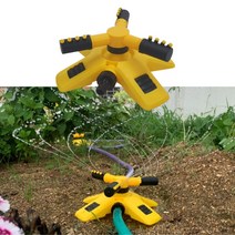 텃밭 화단 잔디물주기 자동회전 간이 스프링클러 각도조절