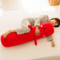 [미니멀룸] 떡볶이를 닮은 모찌 바디 필로우 롱쿠션