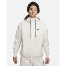 [국내매장판] 나이키 남성 후드 재킷 나이키 스포츠웨어 윈드러너 화이트 DA0002-104