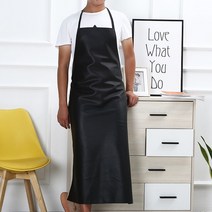 방수앞치마 블랙 120X78cm 레자 인조가죽 주방 식당 김장 미용 청소 세차 작업용, 상세페이지 참조, 상세페이지 참조, 상세페이지 참조