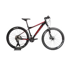 TR 시마노 풀데오레 30단 27.5인치 MTB 자전거, 17인치, 미조립, 블랙/레드