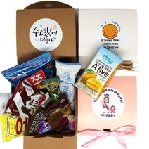 나나박스 프리미엄 리본 미니과자세트 구디백, 1개, 간식세트3호