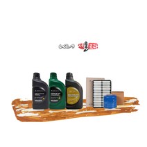 그랜드카니발 엔진오일 2.9 디젤 세트, 카니발 4세대 KA4 2.2 디젤, 순정 0W30 6L 엔진오일, 오일필터, 6000ml