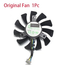 75mm Api GA8S2U 4Pin 쿨러 팬 교체 ZOTAC GeForce GTX 970 4GB 4Pin 그래픽 카드 Cooing 팬 DC 2V 0.38A