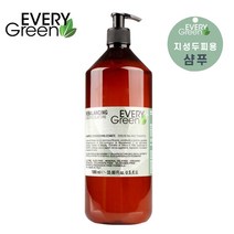에브리그린 세범 밸런스 지성모발용 샴푸1000ml(이탈리아정품)