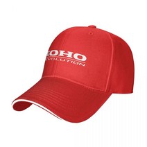 아이스하키장비 빙상 스포츠 스케이트 가방Koho-레트로 아이스 하키 로고 캡 야구 모자 힙합 럭비 남자, 03 Red
