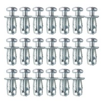 GHSHOP 20x 스크류 꽃잎 너트 Thins M5 M6 Dowels 건식 벽 도구 잭 너트 금속 너트 확장 중공 고정 용, 18mm25mm., M6x25., 탄소강, 1개