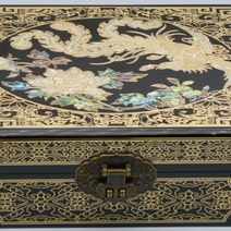 금문양 함보내기 봉채함 예물 애교 예단 신랑함 자개장 쥬얼리 선물 보석 보관 포장 케이스, I