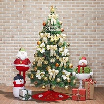 180cm 골드 눈꽃솔잎트리풀세트/대형 트리