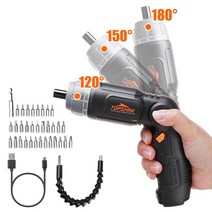 전동드라이버 TS-ESD2 4V 전기 코드가없는 스크루 드라이버 위탁 건전지 2000mAh LED 정면 후방 빛 휴대용, 0 TS-ESD2 4V