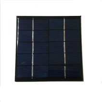 ALLMEJORES 태양 전지 패널 5V 1.2W DIy 충전기 용 다결정 실리콘 100mm *, 한개옵션0