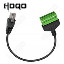 Cable 90도 Rj45 남스크류 터미널 블록 8 p 이더넷 핀 네트워크 케이블 CC DVR, 04 RJ45 M 8P F 30CM, 04 RJ45 M 8P F 30CM