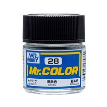 MR 하비 C028 흑철색 메탈릭