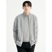 [빈폴]그레이 베럴 B 울 풀 집업 카디건(BC285AA173)