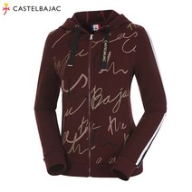 까스텔바작 여성용 기모 후드 아트웍 풀집업 BG9WTJ701