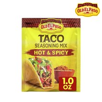 올드엘파소 타코 시즈닝 믹스 핫 앤 스파이시 28g, Hot-Spicy-1oz, 1개