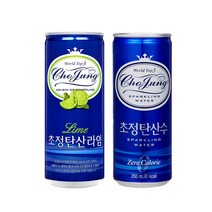 초정탄산 플레인/라임 250ml X 30캔, 정기구독 초정탄산수 250mlX30캔
