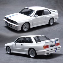 브라고 1:24 BMW 모형 3 Series M3 다이캐스트 자동차 올드카 클래식, 화이트