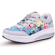 해외직구 복고풍 꽃무늬 운동화 4종 플랫폼 웨지힐 보트화 by the shoes on