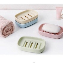 물빠짐 심플 비누대 색상랜덤 비눗대 보관 함 욕실용품, 상세페이지 참조