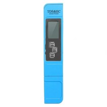 PH측정기 디지털 ph ec tds meter tester 온도 펜 물 순도 ppm 필터 수경법 수족관 수영장 물 모니터, tds ec 온도