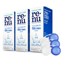 바슈롬 리뉴 후레쉬 + 렌즈케이스, 500ml, 66개