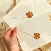 실링왁스 인장 청첩장 초대장 결혼 답례품 봉투 스티커, 1실링스티커-포유