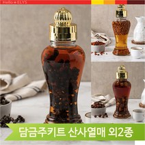 건강한 약초 담금주 산사열매 헛개열매 마가목열매 키트 유리병 400ml, 마가목열(23YT)